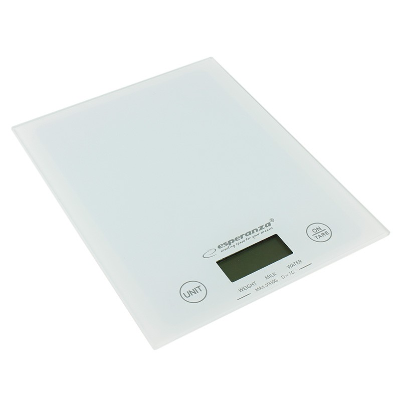 Cantar de bucatarie digital, sticla, max 5 kg, touchpad, Lemon Esperanza - imagine 5